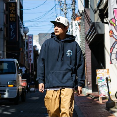 画像4: 【送料無料】CAPTAIN STREET C.E. P/Oパーカー NAVY キャプテンストリート