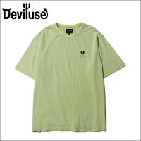 【50%OFF】Deviluse デビルユース Heartaches Stone Wash Tシャツ SEA GREEN