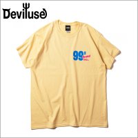 【50%OFF】Deviluse デビルユース 99s brand Tシャツ GOLD