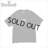 【20%OFF】Deviluse デビルユース Oval Logo BIG Tシャツ BLACK