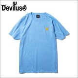 Deviluse デビルユース Heartaches Tシャツ MID BLUE