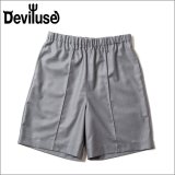 Deviluse デビルユース Tuck ショーツ SILVER