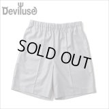 【70％OFF】Deviluse デビルユース Tuck ショーツ SILVER