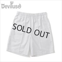 【70％OFF】Deviluse デビルユース Tuck ショーツ SILVER
