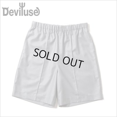 画像1: 【70％OFF】Deviluse デビルユース Tuck ショーツ SILVER