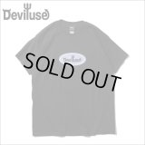 【20%OFF】Deviluse デビルユース Oval Logo Tシャツ BLACK