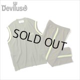 【40％OFF】【送料無料】Deviluse デビルユース Line ベスト/Line Track パンツ OLIVE
