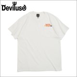 Deviluse デビルユース Pieces Pocket Tシャツ WHITE