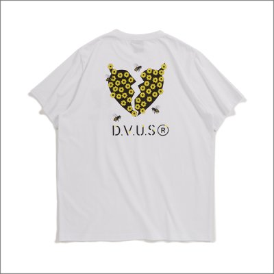 画像2: Deviluse デビルユース Honeybee Tシャツ WHITE