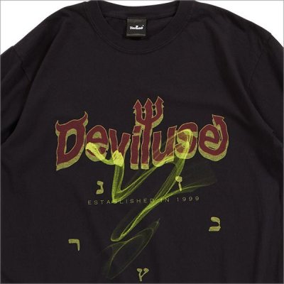 画像3: Deviluse デビルユース Haze Tシャツ BLACK