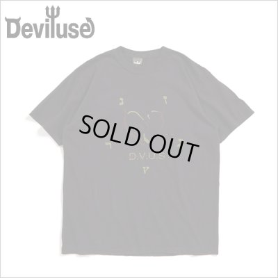 画像1: Deviluse デビルユース Pictograph Tシャツ BLACK