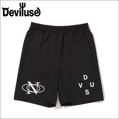 画像1: 【送料無料】Deviluse デビルユース DVUS Nylon ショーツ BLACK