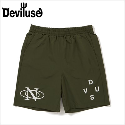 画像1: 【送料無料】Deviluse デビルユース DVUS Nylon ショーツ OLIVE