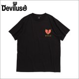 Deviluse デビルユース Heartaches Tシャツ BLACK