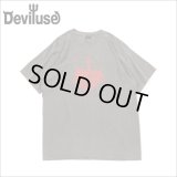Deviluse デビルユース Sacred Heart Tシャツ STONE BLACK