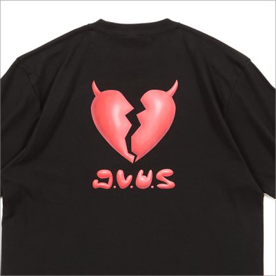 画像4: Deviluse デビルユース Plump Heart Tシャツ BLACK