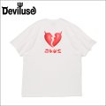 Deviluse デビルユース Plump Heart Tシャツ WHITE