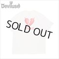 Deviluse デビルユース Plump Heart Tシャツ WHITE