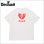 画像1: Deviluse デビルユース Plump Heart Tシャツ WHITE (1)