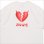 画像4: Deviluse デビルユース Plump Heart Tシャツ WHITE (4)