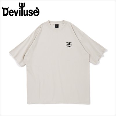 画像1: Deviluse デビルユース Molding Tシャツ SILVER