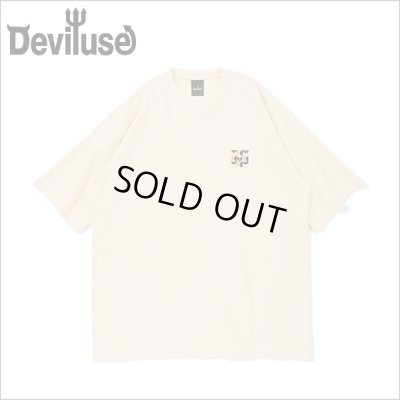 画像1: Deviluse デビルユース Molding Tシャツ NATURAL