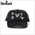 Deviluse デビルユース Adorn メッシュキャップ BLACK