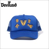 Deviluse デビルユース Adorn メッシュキャップ BLUE