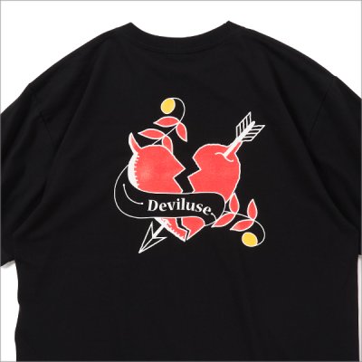 画像5: Deviluse デビルユース Heart Arrow Tシャツ BLACK