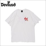 Deviluse デビルユース Heart Arrow Tシャツ WHITE