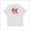 画像2: Deviluse デビルユース Heart Arrow Tシャツ WHITE (2)