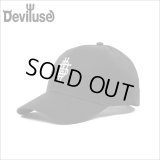 Deviluse デビルユース Monogram キャップ BLACK