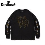 Deviluse デビルユース Lightning L/S Tシャツ BLACK