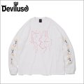 Deviluse デビルユース Lightning L/S Tシャツ WHITE