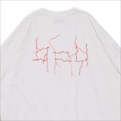 画像5: Deviluse デビルユース Lightning L/S Tシャツ WHITE