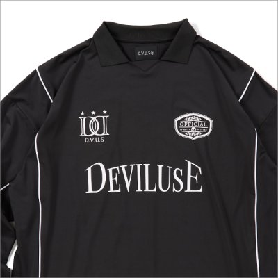 画像4: 【送料無料】Deviluse デビルユース L/S Game Shirt BLACK