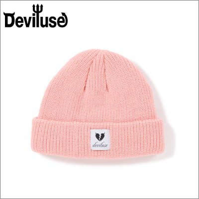 画像1: Deviluse デビルユース Heartaches ビーニー PINK