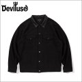 【送料無料】Deviluse デビルユース Suede JKT BLACK