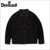 【送料無料】Deviluse デビルユース Suede JKT BLACK