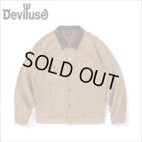 【送料無料】Deviluse デビルユース Suede JKT BEIGE