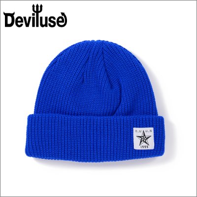 画像1: Deviluse デビルユース Nautical Star ビーニー BLUE