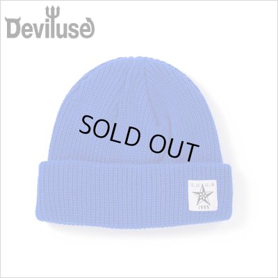 画像1: Deviluse デビルユース Nautical Star ビーニー BLUE