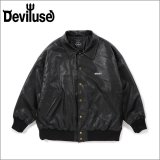 【送料無料】Deviluse デビルユース Varsity JKT BLACK