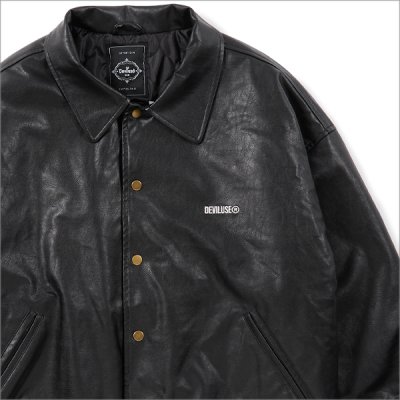画像4: 【送料無料】Deviluse デビルユース Varsity JKT BLACK