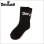 画像1: Deviluse デビルユース Logo Socks BLACK (1)