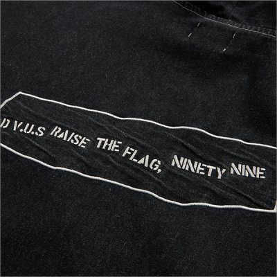 画像4: 【送料無料】Deviluse デビルユース Denim ZIPパーカー BLACK