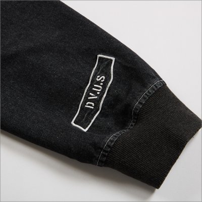 画像5: 【送料無料】Deviluse デビルユース Denim ZIPパーカー BLACK