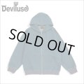 【送料無料】Deviluse デビルユース Denim ZIPパーカー INDIGO
