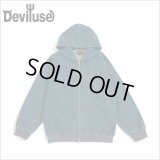 【送料無料】Deviluse デビルユース Denim ZIPパーカー INDIGO