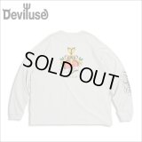 Deviluse デビルユース Heart Lock L/S Tシャツ SILVER